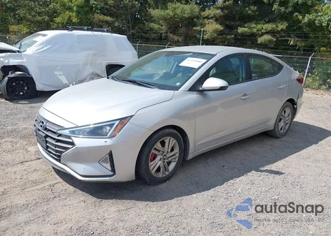 2019 Hyundai Elantra Sel from USA, damaged, VIN 5NPD84LF0KH422342